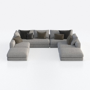 L Lengend Vansen Modular Sectional Sofa U Shaped S